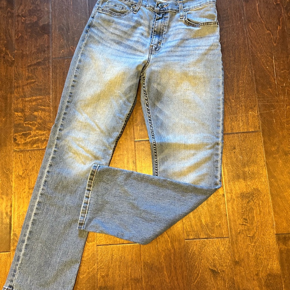 George Light Blue Bootcut Jeans for Men